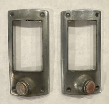 Original Willys Jeep Chrome Tail & Light Bezel 52-64 Wagon picture
