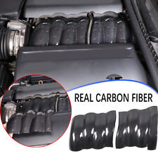 7Pcs Real Dry Carbon Fiber Intake Manifold Cover Engine Corvette C6 2005-2013 picture