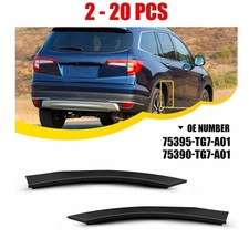 2-20X LH&RH Wheel arch Fender Flare Molding Trim For 2016-2022 Honda Pilot Rear picture