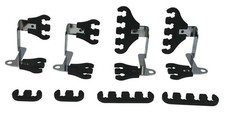 Moroso 72174 Spark Plug Wire Holder; Super Loom 7-9mm V/C Mount Black for SBC picture