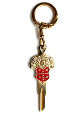 Cool Vintage NOS Gold Plated Packard Crest Key picture