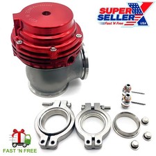MVS 38mm External Turbo Wastegate Red - Fits Tial Springs & Flange - 22PSI USA picture