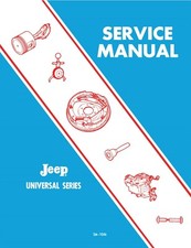 1966 - 1971 Jeep CJ Shop Manual (SM-1046) picture