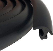 Windshield Gasket, Glass Rubber Seal for Car Small, 13Ft, Black picture