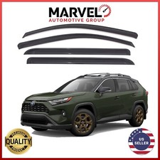 Out-Channel Window Sun Vent Visor Rain Guard Deflector for Toyota RAV4 2019-2024 picture