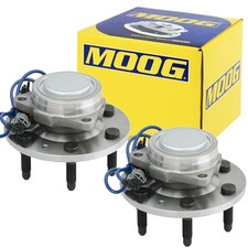 2WD MOOG Front Wheel Bearing and Hub Pair for Silverado Sierra 1500 Tahoe Yukon picture