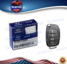 ⭐GENUINE⭐ OEM 2017 2018 HYUNDAI ELANTRA FLIP KEYLESS REMOTE FOB 95430F2000 F2001 picture