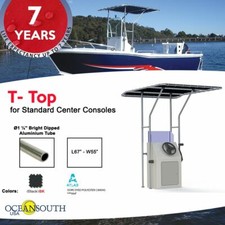 Oceansouth Boat T-top for Standard Center Console Boat Black (Size 2) picture