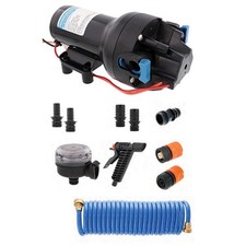 Jabsco P501J119N4A Washdown Pump Kit 12V 5GPM 70PSI w/25' Hose picture