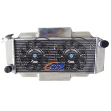 #653 Aluminum Radiator+Fan for 1976-1983 Ford Fiesta MK1 1.3L/1.6L XR2 Manual MT picture