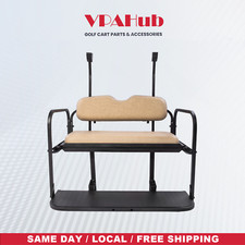 VPAHub Club Car Precedent Tempo Flip Folding Beige Seat Kit picture