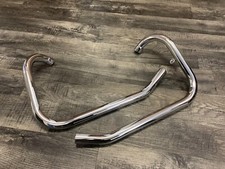 1963-1972 500 Triumph Chrome TT Muffler Exhaust Head Pipes 1.5