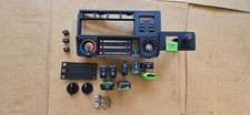 1986 BMW E30 Early OEM HVAC Heater Climate Control Panel 6 Button OBC Radio Beze picture