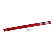 Tailgate Finish Panel Trim Red w/Ford Letters Blemished 1987-91 Ford Truck picture