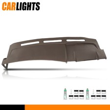 TPE Soft Dark Brown Dash Cover Overlay Fits 2003-2006 Cadillac Escalade ESV EXT picture