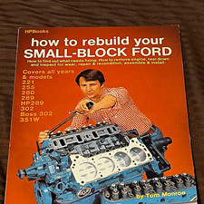 Ford How To Rebuild Your Small Block HP Books Great Condition picture