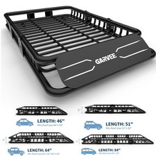 46''51''64''84''Universal Roof Rack Cargo Car Top Luggage Carrier Basket Holder picture