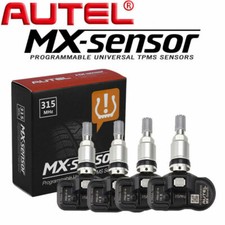 4PCS Autel TPMS MX-Sensor 315MHz Programmable Universal Tire Pressure Sensor picture