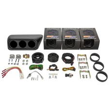 GlowShift Boost/Oil Pressure/Oil Temp Gauges & Dash Pod 02-07 Subaru Impreza WRX picture