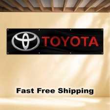 Toyota 2'X8' BANNER FLAG TRD picture
