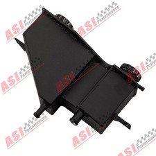 For 17-21 INFINITI Q60/Q50 3.0L Aluminum Coolant Expansion Reservoir Tank Black picture
