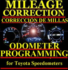 Toyota Speedometer Instrument Gauge Cluster Mileage Odometer PROGRAMMING picture