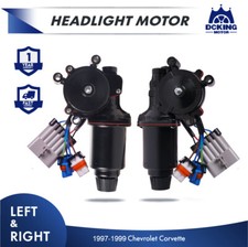 2X Headlight Headlamp Motors For Chevrolet Corvette 1997-1999 Left And Right L&R picture