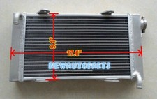 New 52MM Full Aluminum Radiator For Go Kart go-kart karting 17.6