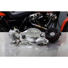 S & S Cycle Carburetor E and Stealth Air Kit Chrome 110-0149 picture