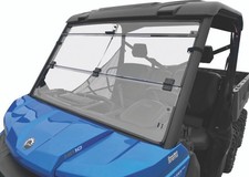 QuadBoss 375784 Windbreak Folding Windshield For 2016-2022 Can-Am Defender HD10 picture