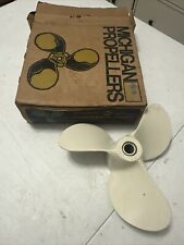 New Michigan 9x10.5 Propeller Wheel Corp. Outboard motor  PJ-17 Aluminum #381801 picture