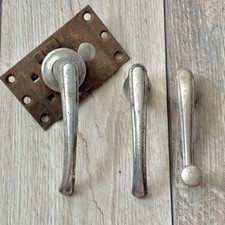 Vintage Antique Car Truck Auto Door Handle Lever Window Crank Matching Lot Read picture