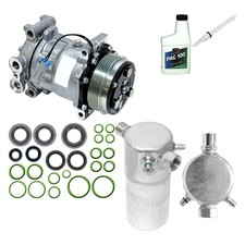 1998-2004 Chevy S-10 Pickup 4.3L V6 AC A/C Compressor with Installation Kit picture
