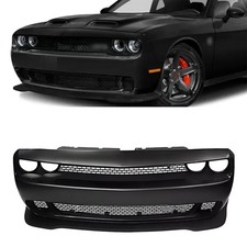 For 2015-2023 Dodge Challenger Full Front Bumper Cover Grille Lip Hellcat Style picture