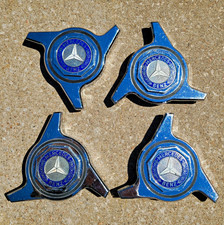 Vintage Zenith Wire Wheel Knockoffs Series 2 Mini Swepts 3 Bar Campbell Mercedes picture