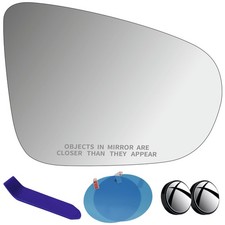 Passenger Side Mirror Glass Compatible with Volkswagen Golf MK6 Golf R GTI picture