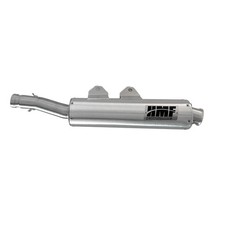 HMF Slip On Exhaust for Can-Am Outlander (08) Brushed w/Turn Down picture