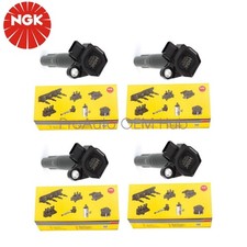 For 2010 2011 2012 Subaru Outback Legacy 2.5L 4 pcs U5404 OEM NGK Ignition Coil picture