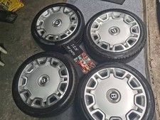 For 10-16 Bentley Mulsanne Wheel Set with All Center Caps 3Y0601025L 3Y0601171T picture