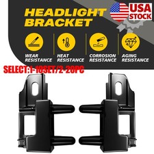 2-20X Right Left Black Headlight Lamp Mounting Brackets Fit Ford Fusion 2017-20 picture