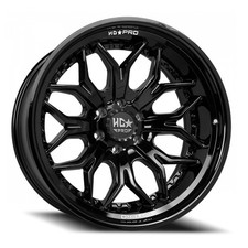 22x11 Luxxx HD LHD PRO 5 Gloss Black Wheel 6x135 (-33mm) picture