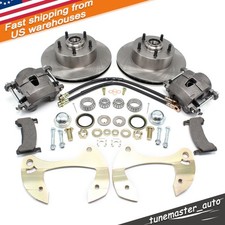 For 1955-64 Chevy Full Size Impala Bel Air Car Deluxe Disc Brake Kit, 5 x 4-3/4