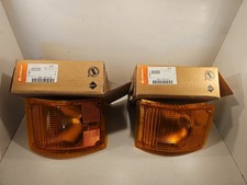 NOS OEM International 1661762C93 pair LH RH Front Turn Signal Marker Light Lens picture