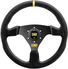 OMP Racing Targa Steering Wheel Black/Black picture