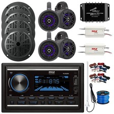 Pyle Marine Receiver, 4x 4