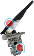 E-3, E3 Single Circuit Foot Brake Valve w/Pedal Ref: 277863, KN22100, 034038 picture