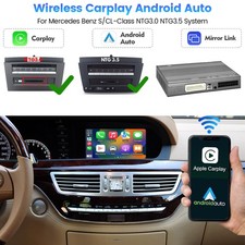 Wireless Carplay Android Auto For Mercedes Benz S-Class W221 W216 NTG3.0 NTG3.5 picture