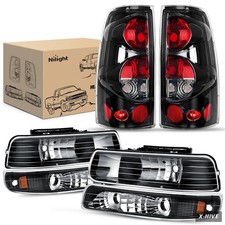 Driving,Fog Spot Lights Waterproof 1 Nilight Headlight Taillight Assembly Combo picture