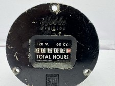 Vintage Hobbs Division 120V 60CY Total Hours Meter John W Hobbs Corp Panel Mount picture