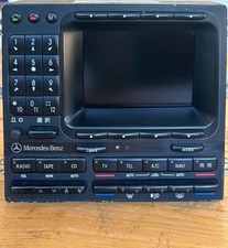 Mercedes W140 S-Class ICS Display Control Unit A1408204189 + Wood Trim picture
